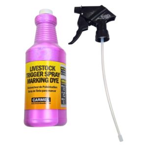marcador para ganado en spray morado carmel