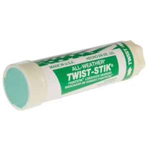 marcador crayón All-Weather Twist-Stik para ganado con sistema giratorio