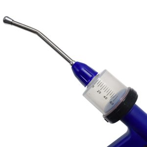 pistola dosificadora de 60 ml con conexión Luer-Lock