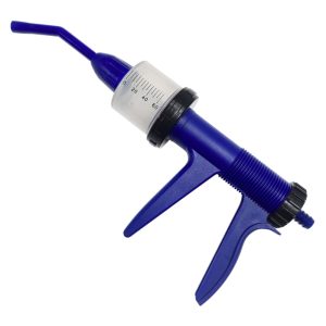pistola dosificadora de 60 ml con conexión Luer-Lock