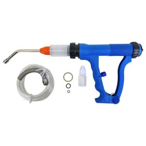 pistola dosificadora de 20 ml con punta naranja