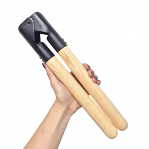 descornador manual con mango de madera 13 pulgadas para bovinos