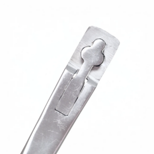 muescador para vaca tipo trébol en acero inox de 9 pulgadas